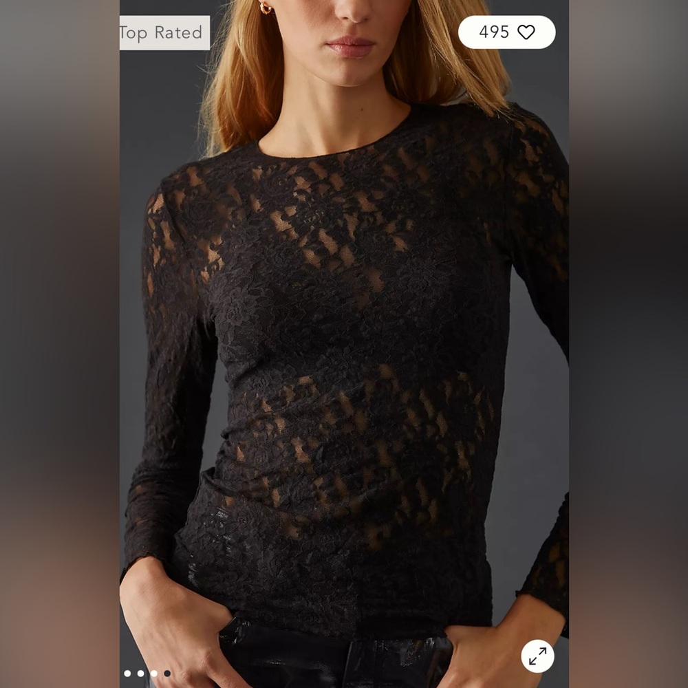 Hanky Panky Signature Lace Long-Sleeve Top